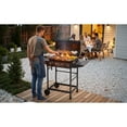 thumbnail image 4 of 4 Burner BBQ Propane Gas Grill with Side Burner 42000 BTU Output Stainless Steel Barbecue Grill with Enamel Coated Grates and Side Tables for Outdoor Cooking Kitchen and Patio Backyard, 4 of 23