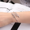 thumbnail image 1 of Pulsera para mujer, regalos para mujer, moda, geométrica, cactus, letras, pulsera combinada de cuatro piezas, joyería, pulsera combinada, 1 of 3