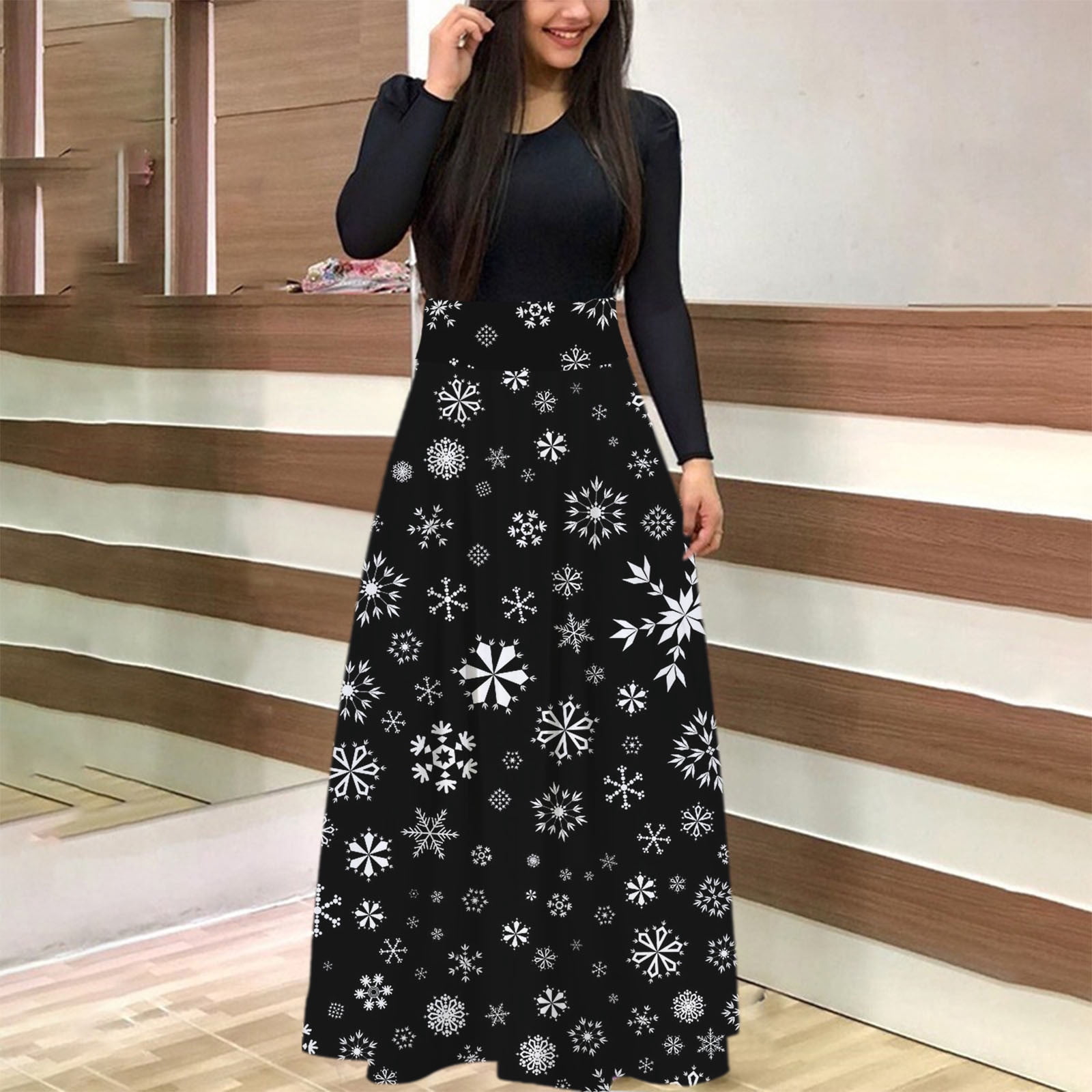 Casual Dress Women Christmas Dresses 
