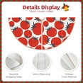 thumbnail image 3 of Sikiie Hand Drawn Tomatoes Nativity Christmas Tree Skirt, Jesus Christian Winter Holiday Tree Mat Decoration(30-48IN)36", 3 of 6