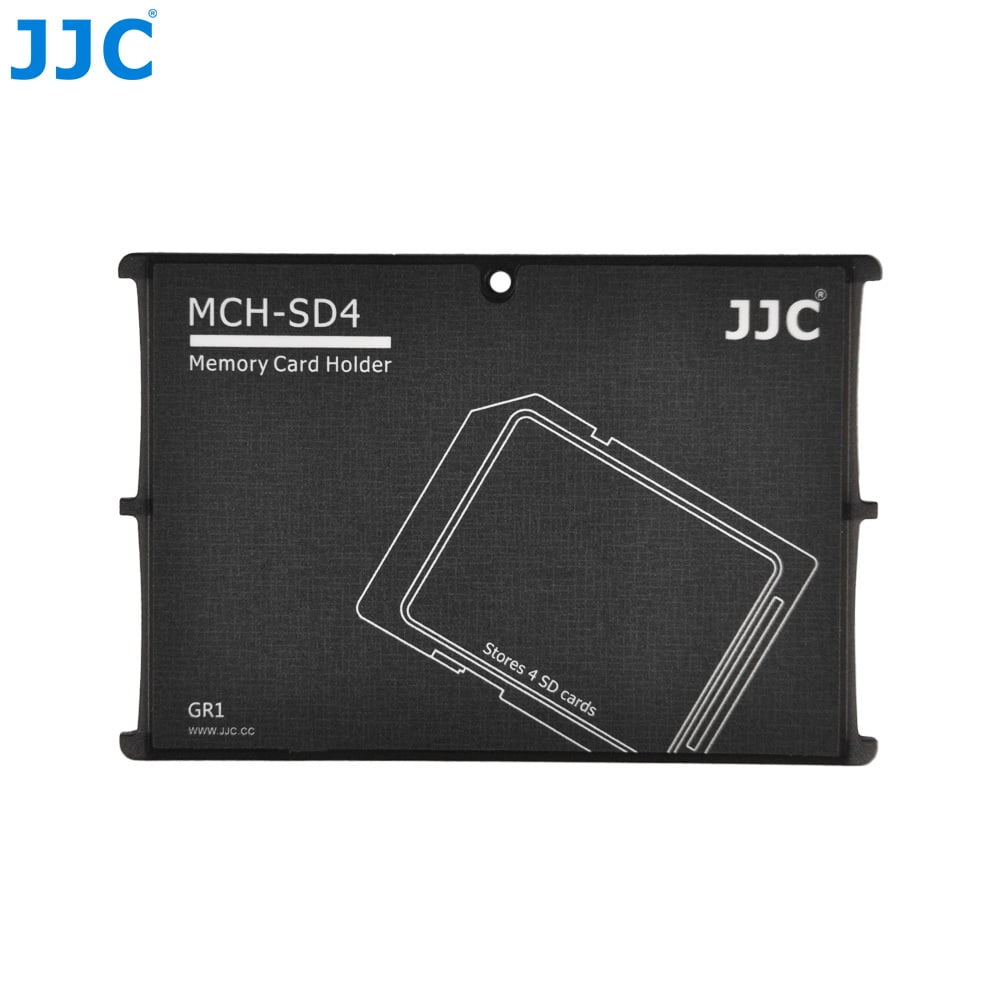 JJC Multi-Function Battery and Memory Case fits 1 x Battery and 1 x SD 2 Micro SD Cards