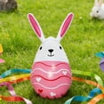 thumbnail image 1 of Décoration Lapin Gonflable de Pâques avec Œufs Colorés pour Fête Intérieure Extérieure Jardin Cour Porche, 1 of 4
