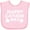 AD-Pink, variant on Inktastic Happy Canada Day with Distressed Maple Leaves Boys or Girls Baby Bib