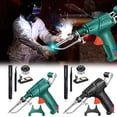 thumbnail image 1 of Pistola de soldar de mano de 110 V con herramienta de soldador semiautomática ligera de 60 W con empuñadura ergonómica para electrónica, fabricación de joyas, reparación de placas de circuito, 1 of 9