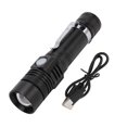 thumbnail image 2 of Linterna LED Con Carga USB, Portátil, 3 Engranajes, Pequeña Luz De Camping Con Función De Larga Distancia, Adecuada Para Viajar, 2 of 7