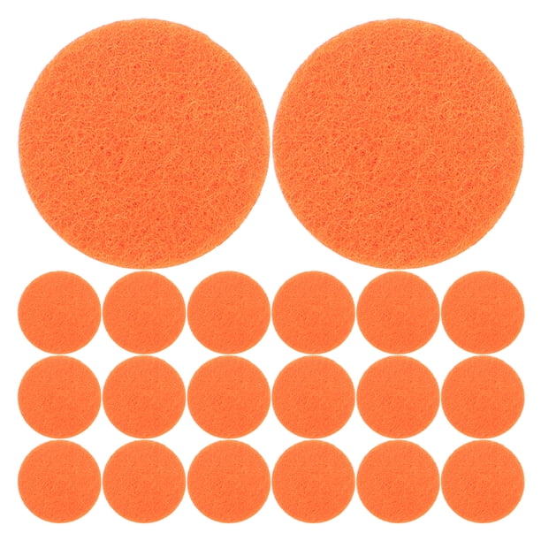 50 Uds. Collar difusor de aceite esencial redondo almohadillas de repuesto difusor de aromaterapia collar almohadillas de repuesto almohadillas de repuesto