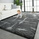 thumbnail image 1 of Alfombra TWINNIS 183x274 cm de felpa suave gris antideslizante, 1 of 9