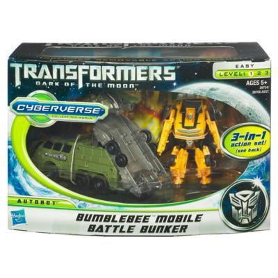 Transformers Cyberverse Bumblebee Mobile Battle Bunker Action Figure Set