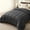 Grey, variant on Soft Spandex‑Blend All‑Season Comforter, Box Quilted Polyester Fill, Machine Washable Down Alternative Bedding Comforter