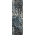 thumbnail image 4 of Loloi II Samra SAM-06 Charcoal / Sky Abstract Area Rug 7'-10" x 10', 4 of 6