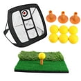 thumbnail image 1 of UPGRATOR 1 Set of Nylon Training Nets for Indoor Golf Practicing with Stable Frame, 1 of 4