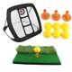 thumbnail image 1 of IFANLANDOR 1Jgo Red De Entrenamiento De Nylon Para Golf Con Estructura Resistente Y Portátil, 1 of 5