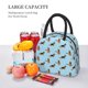 thumbnail image 5 of Easygdp German Shepherd Dog Bolsa de Almuerzo Insulada Grande, Forro de Aluminio, Diseño Espacioso, a Prueba de Fugas, Ideal para Trabajo, Picnics, Viajes y Actividades al Aire Libre, 5 of 6