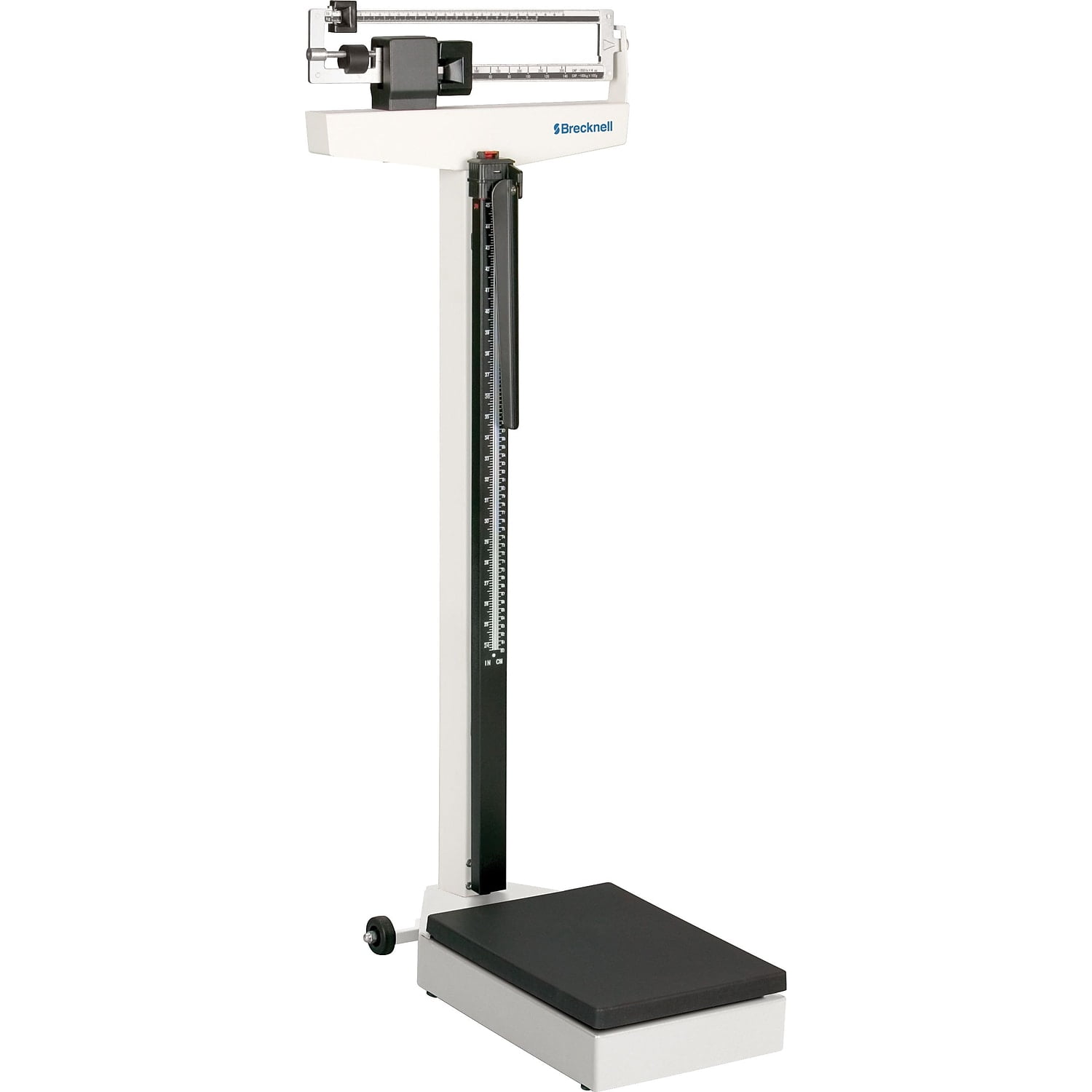 Brecknell HS-200M Mechanical Height and Weight Physician Scale Up to 440 lbs. White/Black