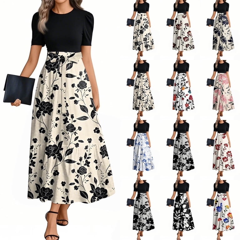 slim fit dress slacks Modest Dresses for Fall – Mikarose Clothing main image 0