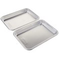 thumbnail image 1 of Bakeware Nordic Ware Naturals, octava hoja, paquete de 2 unidades, aluminio, 1 of 9