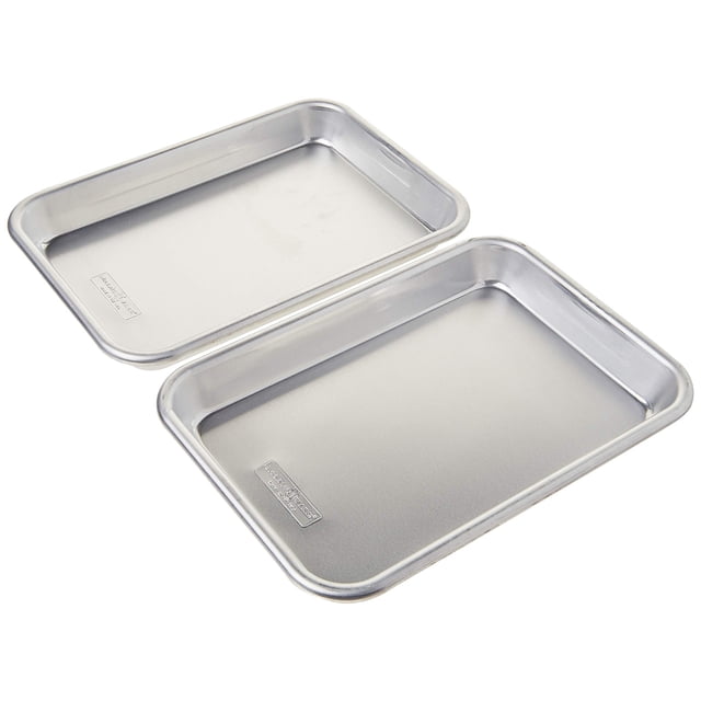 Bakeware Nordic Ware Naturals, octava hoja, paquete de 2 unidades, aluminio