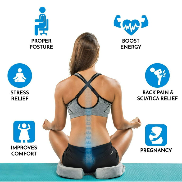 Sciatica Coccyx Tailbone Orthopedic Back Pain Relief- Bael Wellness