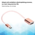 thumbnail image 4 of 2Pcs Portable Card Reader Adapter Cable, Type-C Adapter Cable, OTG Adapter Cable, For Mobile Phones Computer Tablet Golden,silver,pink, 4 of 8