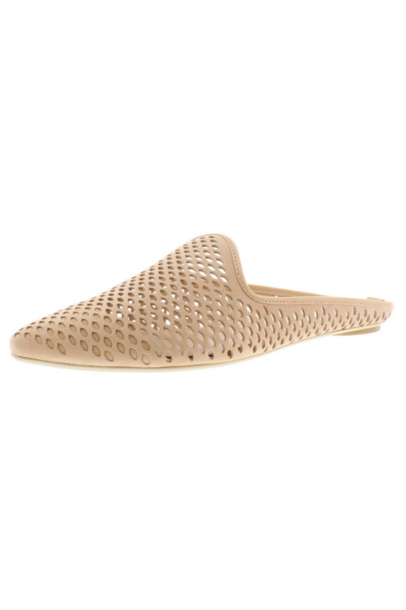 Womens Grant Perf Perforated Slip On Mules