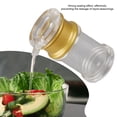 thumbnail image 3 of Riousery Premium Acrylic Transparent and Gold Oil Dispenser Bottle (Small / 3.5 inches), Leak-Proof Soy Sauce Vinegar Pot for Kitchen, Restaurant and Bar Use, 3 of 9