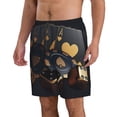 thumbnail image 2 of Balery Casino Cards Poker Traje de Baño Estilo Hawaiano para Hombre, Shorts de Secado Rápido con Bolsillos-Small, 2 of 6