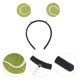thumbnail image 3 of 2 diademas deportivas para tenis, decoración de primavera, para eventos deportivos, 3 of 5