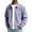 Purple Jacket for Men, variant on Mrmaere Men's Collared Jacket Corduroy Fabric Full-Zip Stylish Outerwear for Daily & Casual Army Green L