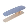 thumbnail image 2 of Mini tabla de planchar, taburete de planchar compacto con funda acolchada y base de madera para manualidades. Gris 57cmx13cmx16cm, 2 of 9