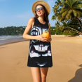 thumbnail image 6 of Saiise Five Nights At Freddy'S Print Women's Sleeveless Knee-Length Dress with Pockets Casual Summer Tank Dress, 6 of 7