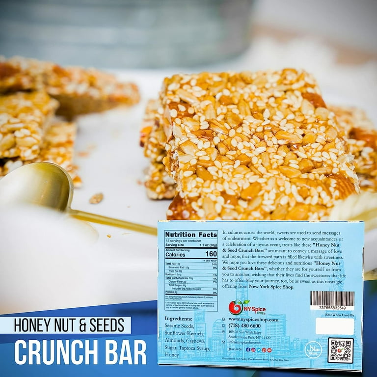 Wholesale Cakes  Honey Nut Crunch Bar