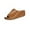 Brown, variant on Womens Wedge Sandals,Comfortable Sandals for Women,Gladiator Slides with Wedge Heel for Casual Comfortable Brown