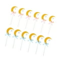 thumbnail image 1 of Cupcake Toppers,12pcs Cupcake Toppers Star Cake Toppers Food Picks Exquisite Design, 1 of 14