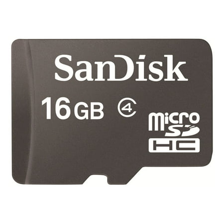 SanDisk 16GB MicroSDHC Class 4 Mobile Memory Card (Best Sd Card For Gh5)