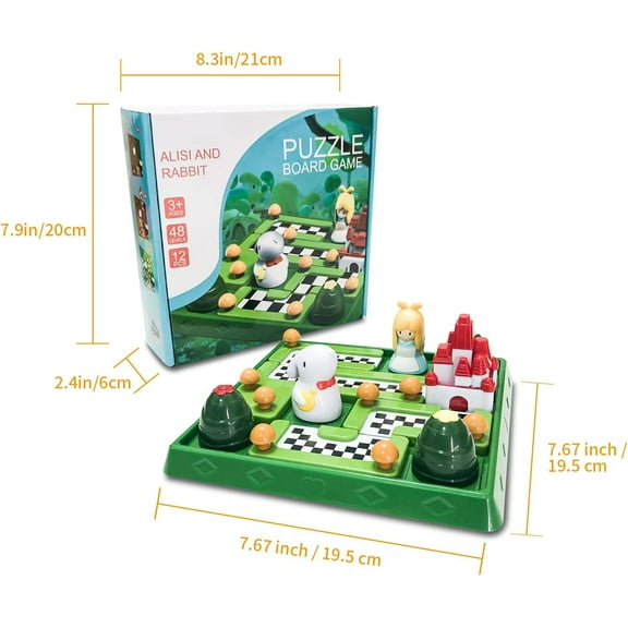 Elovien Alisi and Rabbit Educational Puzzle Game