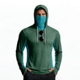 thumbnail image 4 of Garbnen Ice Silk Mens Sun Hoodie UPF 50+ Sun Protection Quick Dry Long Sleeve Rash Guard for Men with Face Mask Cooling Summer Workout Fishing Shirts Men with Thumb Holes, 4 of 4