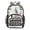 Flag Sailboat Print, variant on Clear Backpack Heavy Duty PVC Transparent Backpack for College Workplace, Gear Digger