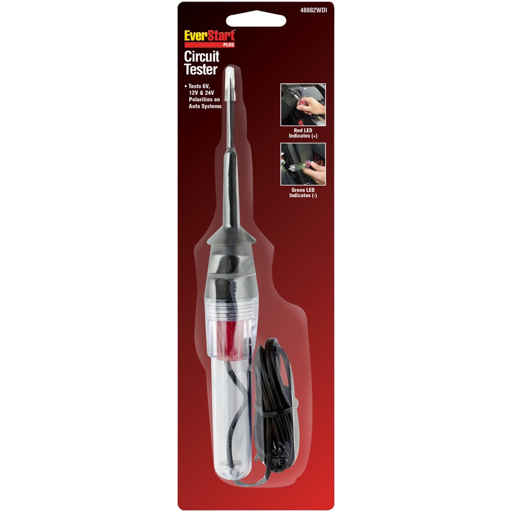 EverStart Plus 6/12/24V Electrical Voltage Auto Circuit Tester