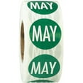 thumbnail image 1 of Autocollants Ronds "May" Mois de l'Année 0.75 Pouces Pouce Rond Lot de 500, 1 of 1