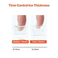 thumbnail image 4 of KFFKFF Countertop Ice Maker, 32 Cubes Ready in 15 Mins, 46lbs in 24Hrs, Self-Cleaning Portable Ice Maker with Convenient Ice Transfer, Ice Machine with 2 Sizes Ice Cube, 4 of 9