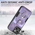 thumbnail image 5 of SaniMore Compatible with iPhone 14 Plus Case, Wallet Stand Elastic Credit Card Slot Magnetic Car Mount Ring Holder Premium PU Leather Protection Cover for iPhone 14 Plus 6.7-inch, Purple, 5 of 9