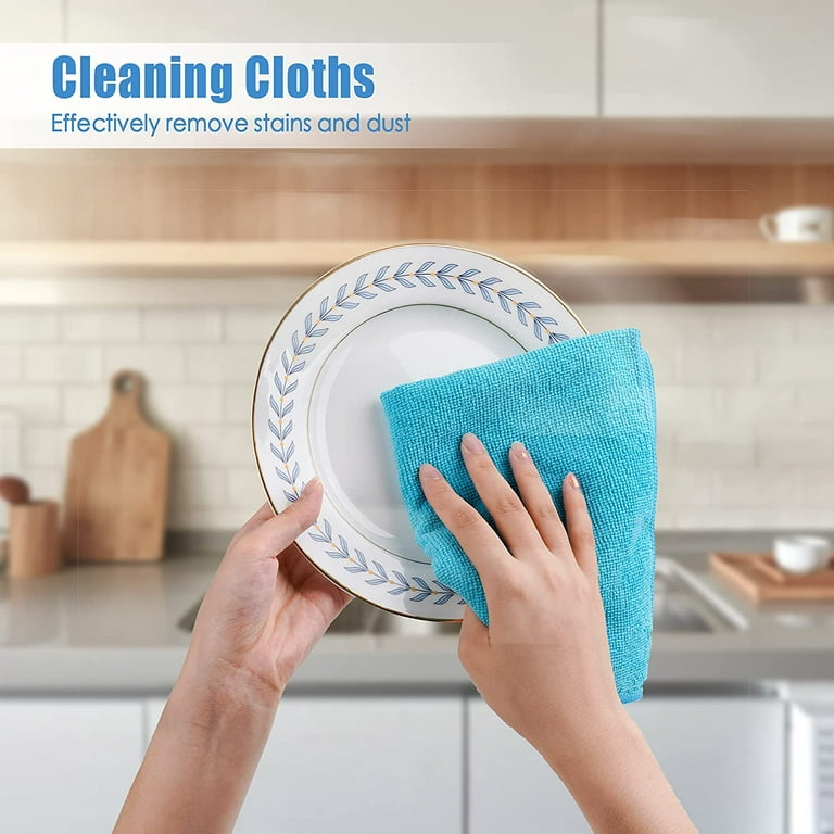 iCooker Premium Microfiber Micro Fiber Towels- Wash Cloths