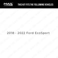 thumbnail image 2 of Max Advanced Brakes - Brake Kit for 2018 2019 2020 2021 Ford EcoSport Front Replacement Geomet Coated Disc Brake Rotors & Ceramic Brake Pads, 2 of 9