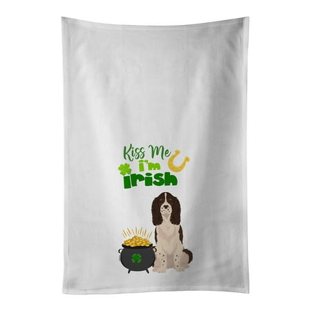

Liver English Springer Spaniel St. Patrick s Day White Kitchen Towel Set of 2 Dish Towels 19 in x 28 in