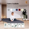 thumbnail image 3 of Cot Sheet 30" x 80" x 9" for Camping - 2 Piece Cot Fitted Sheet - Narrow Twin/Camp Rvs Bunk/Guest Beds/Camping Cot/Travel Trailers/Spilt Queen Bed, Navy Blue Solid, 3 of 7