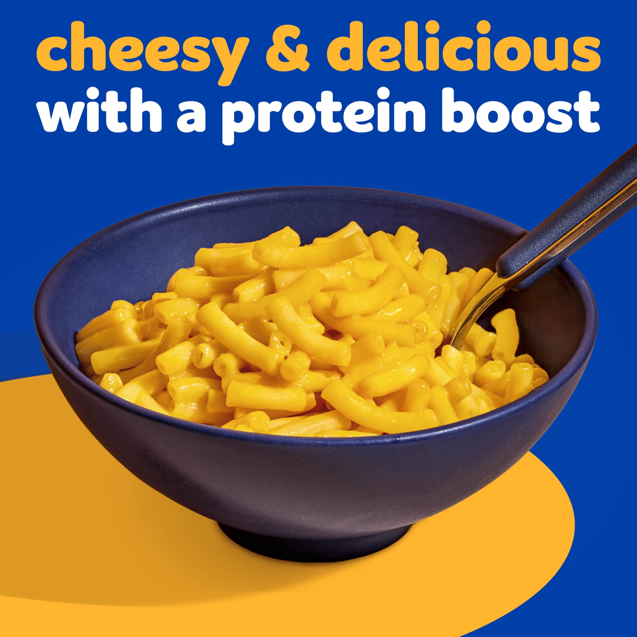 Kraft PowerMac Mac and Cheese, 1 Box, for Protein Easy Dinners or Dinner Sides, Original Flavor, 17g Protein and 6g of Fiber per Serving, No Artificial Flavors, Preservatives or Dyes, 7.25 oz