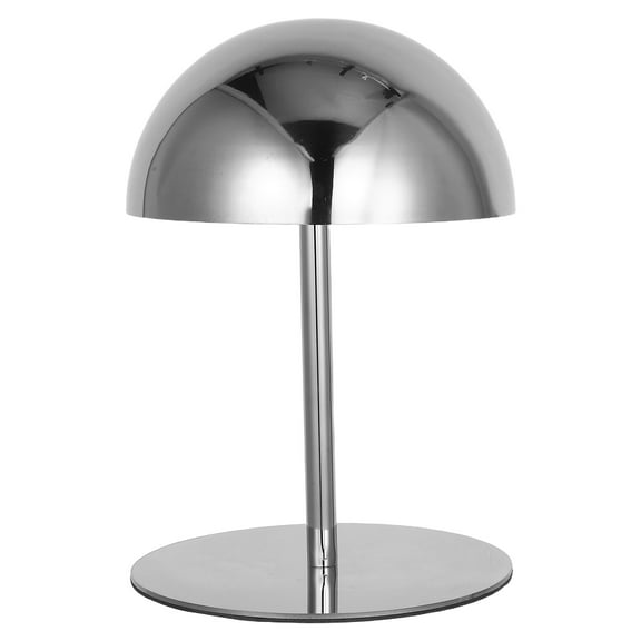 Hemobllo Adjustable Stainless Steel Hat Rack for Tabletop Use Professional Dome Display Stand