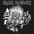thumbnail image 2 of Mens Iron Maiden Black and White Eddie T Shirt, 2 of 3