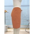 thumbnail image 2 of Omen Casual Shorts Drawstring Comfy Elastic Waist Shorts Summer Pull on Short with Pockets Brown M, 2 of 8