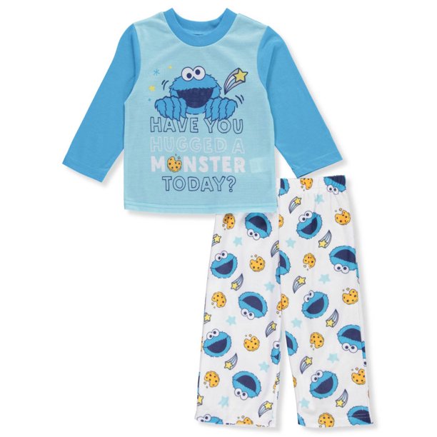 Sesame Street Sesame Street Cookie Monster 2Piece Pajamas (Infant
